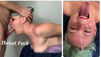 침을 흘리는 입으로